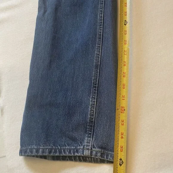 Carhartt FR Fire Resistant Blue Jeans Mens‎ Size 40 Denim Workwear Pants - Picture 12 of 14